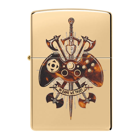 Zippo Encendedor Gamer, Dorado