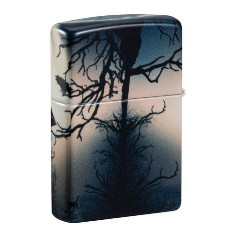 Zippo Encendedor Horror House, Blanco