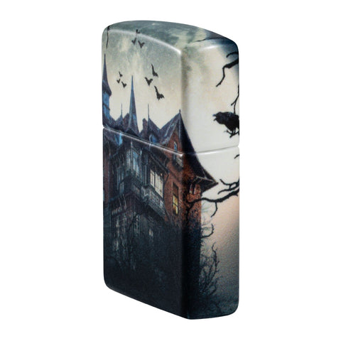 Zippo Encendedor Horror House, Blanco