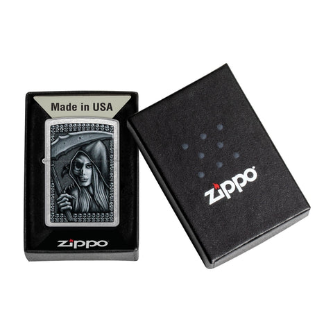 Zippo Encendedor Horror, Silver