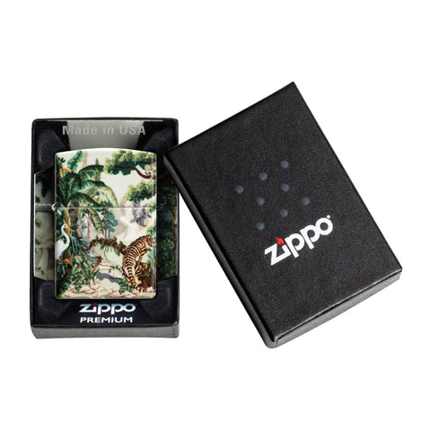 Zippo Encendedor Jungle, White