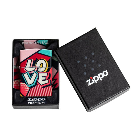 Zippo Encendedor Love Retro