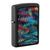 Zippo Encendedor Paint Pattern, Negro