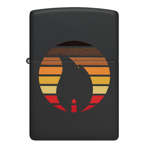 Zippo Encendedor Sunset, Negro