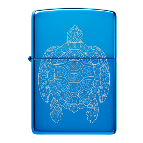 Zippo Encendedor Turtle, Azul