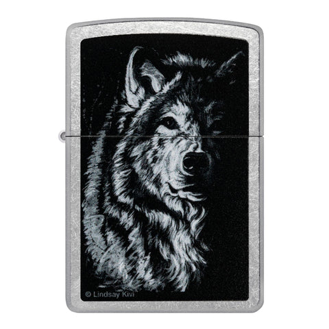 Zippo Encendedor Wolf, Silver