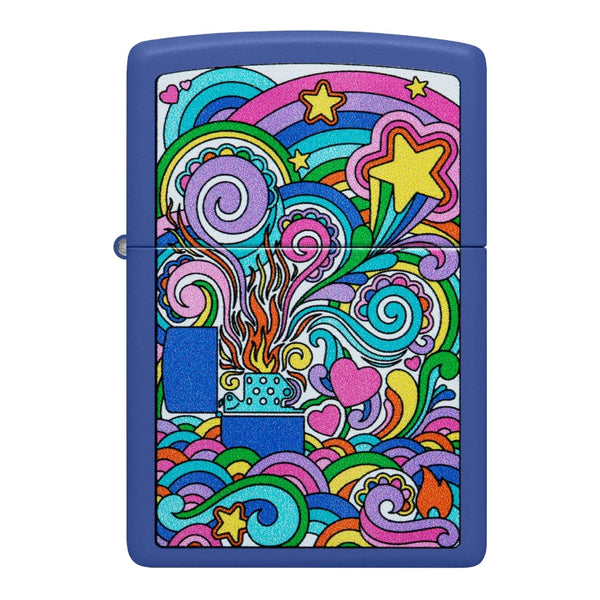 Zippo Encendedor Abstract, Purple