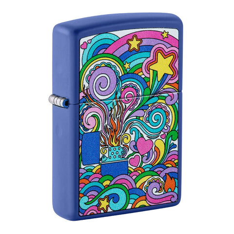 Zippo Encendedor Abstract, Purple