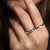 CR Charms Anillo Estela Nocturna, Acero