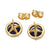 CR Charms Aretes Ecos Del Cielo, Alloy