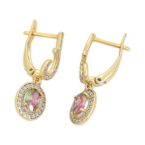 CR Charms Aretes Elegancia Secreta, Alloy