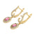 CR Charms Aretes Elegancia Secreta, Alloy