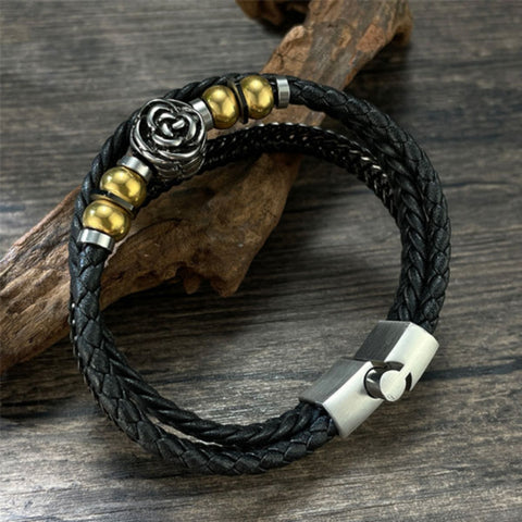 CR Charms Brazalete Elementor, Cuero