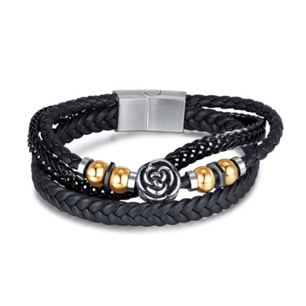 CR Charms Brazalete Elementor, Cuero