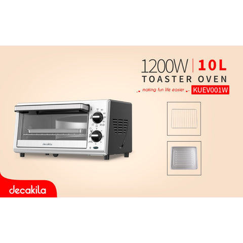 Decakila Horno Tostador 10 Litros (KUEV001W)