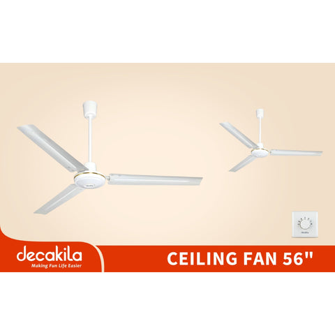 Decakila Ventilador de Techo 56" de 70W (KUFCO20Y)