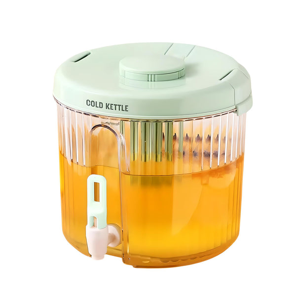 Miomu Cubeta Dispensadora de Bebidas con Grifo, Verde