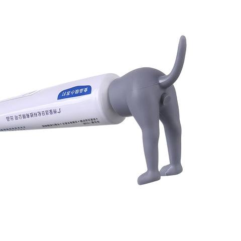 Miomu Dispensador para Pasta de Dientes, Diseño Cola de Perro