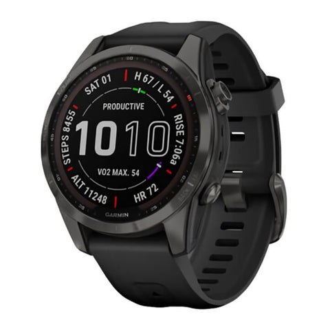 Garmin Smartwatch Fenix 7S Edición Solar de Zafiro