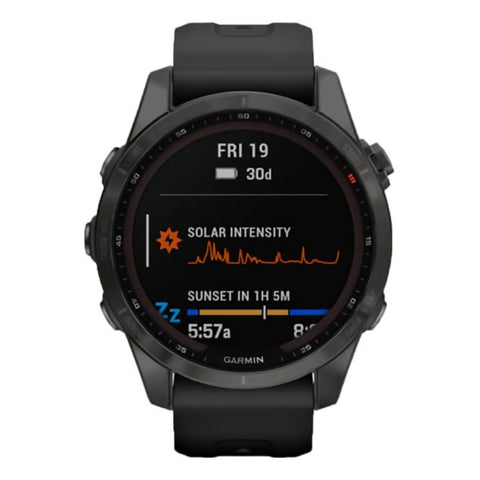 Garmin Smartwatch Fenix 7S Edición Solar de Zafiro