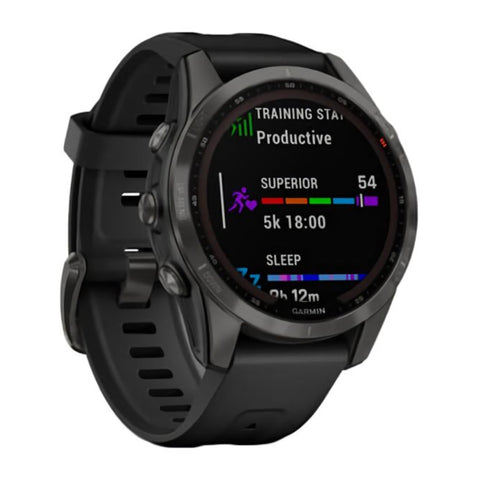 Garmin Smartwatch Fenix 7S Edición Solar de Zafiro