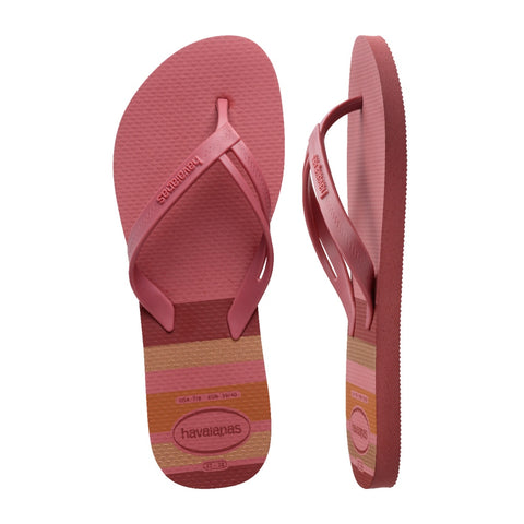 Havaianas Sandalias Elegance Print Pau Rosa, para Mujer