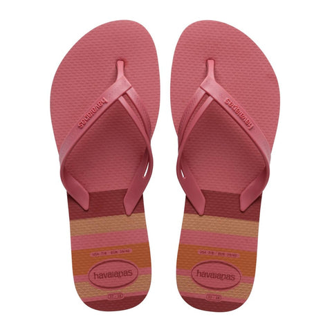 Havaianas Sandalias Elegance Print Pau Rosa, para Mujer