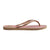 Havaianas Sandalias Slim Animals Rosa Gold Metálico, para Mujer