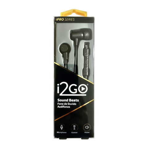 i2GO Audífonos Alámbricos Pro Sound Beats, I2GEAR487