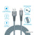 i2GO Cable Lightning a USB-A, 2 Metros