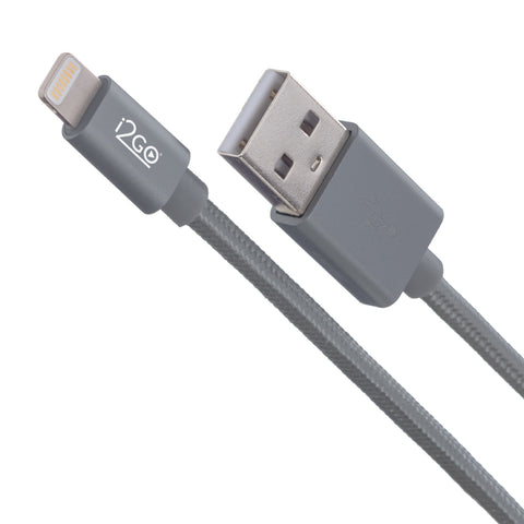 i2GO Cable Lightning a USB-A, 2 Metros