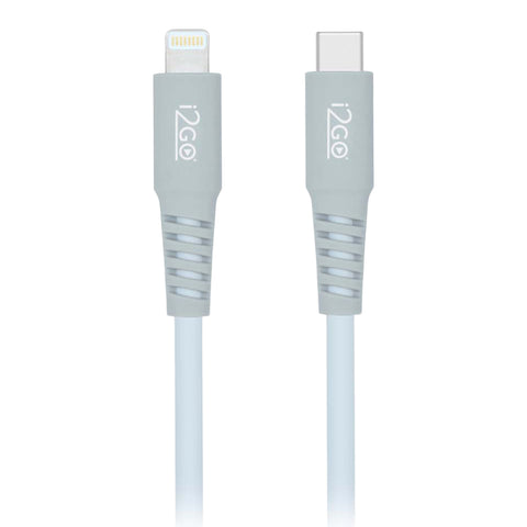 i2GO Cable Lightning a USB-C, 1.5 Metros