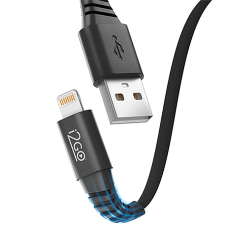 i2GO Cable USB-A a Lightning, 1.2 Metros