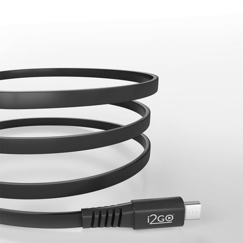 i2GO Cable Usb-A a Micro USB, 1.2 Metros