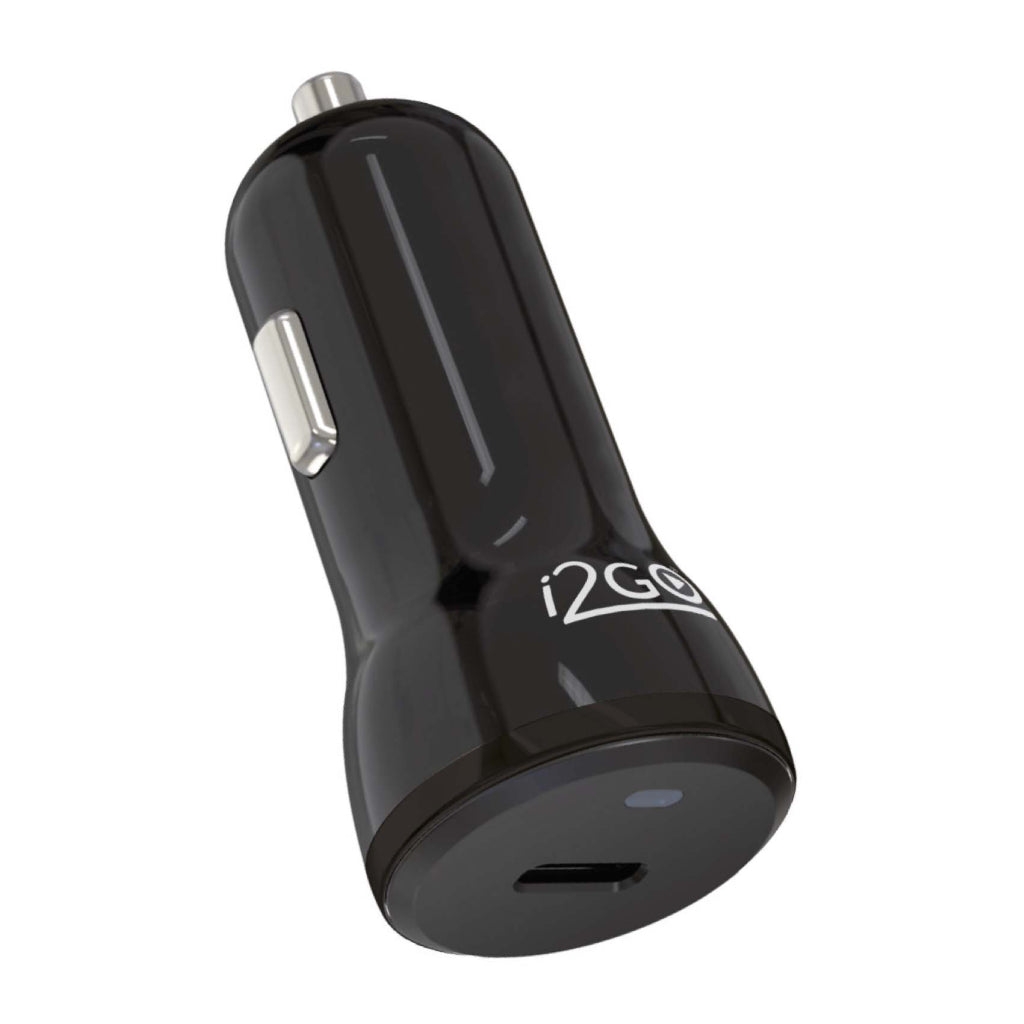 i2GO Cargador Rápido USB-C para Carro 20W, PROCAR198