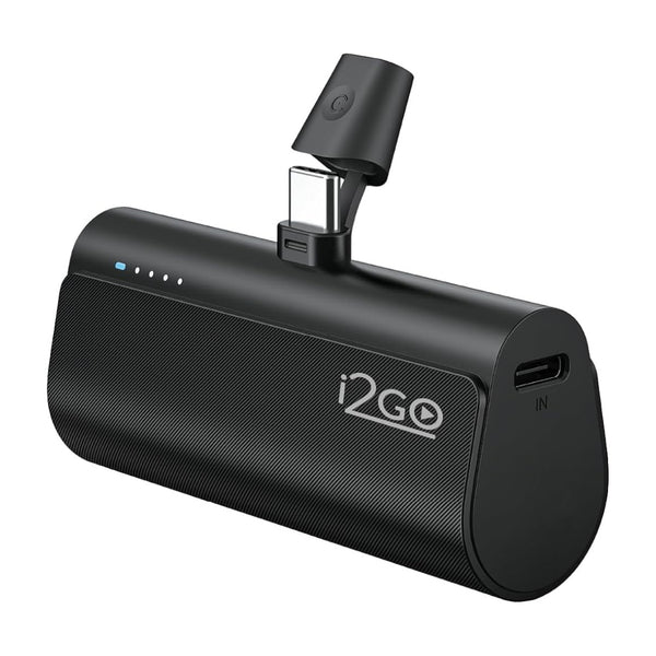 i2GO Mini Power Bank 5000mAh USB-C con Soporte