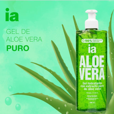 Interapothek Gel Hidratante con Aloe Vera Puro, 500ml