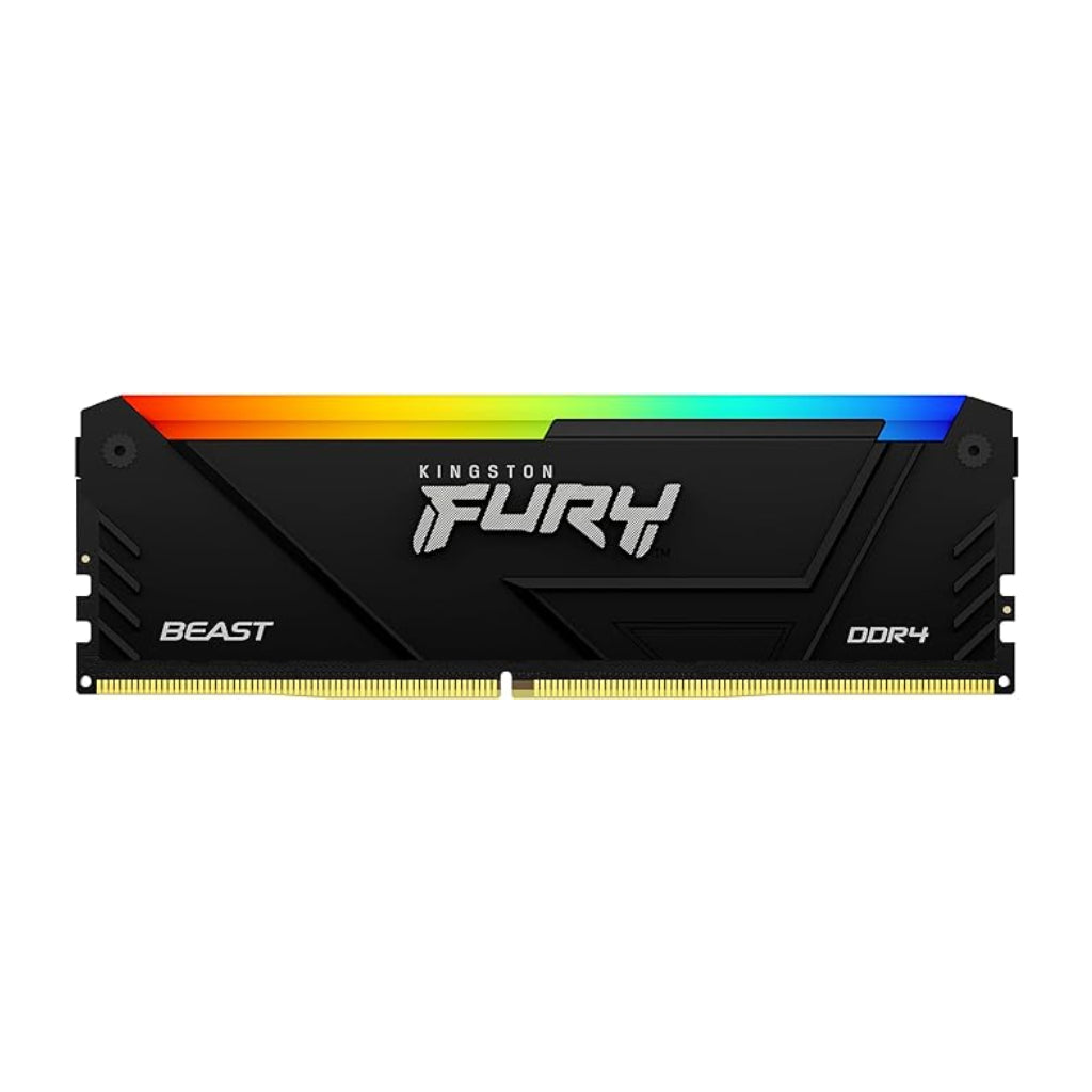 Kingston Memoria RAM Fury Beast RGB DDR4 8GB, KF432C16BB2A/8