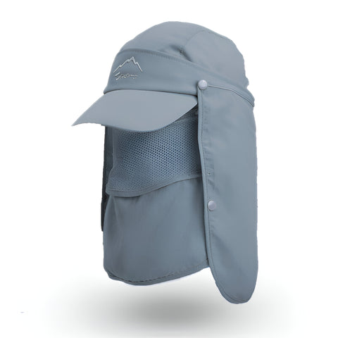 Miomu Gorra con Solapa Desmontable para Exteriores UPF 50+