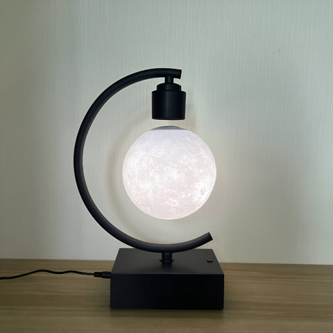 Miomu Lámpara LED Luna Flotante Magnética, Diseño 2 en 1