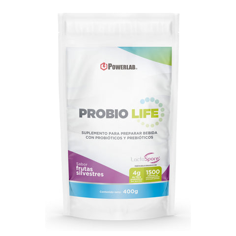 Powerlab Suplemento Alimenticio Probiolife, 400 g