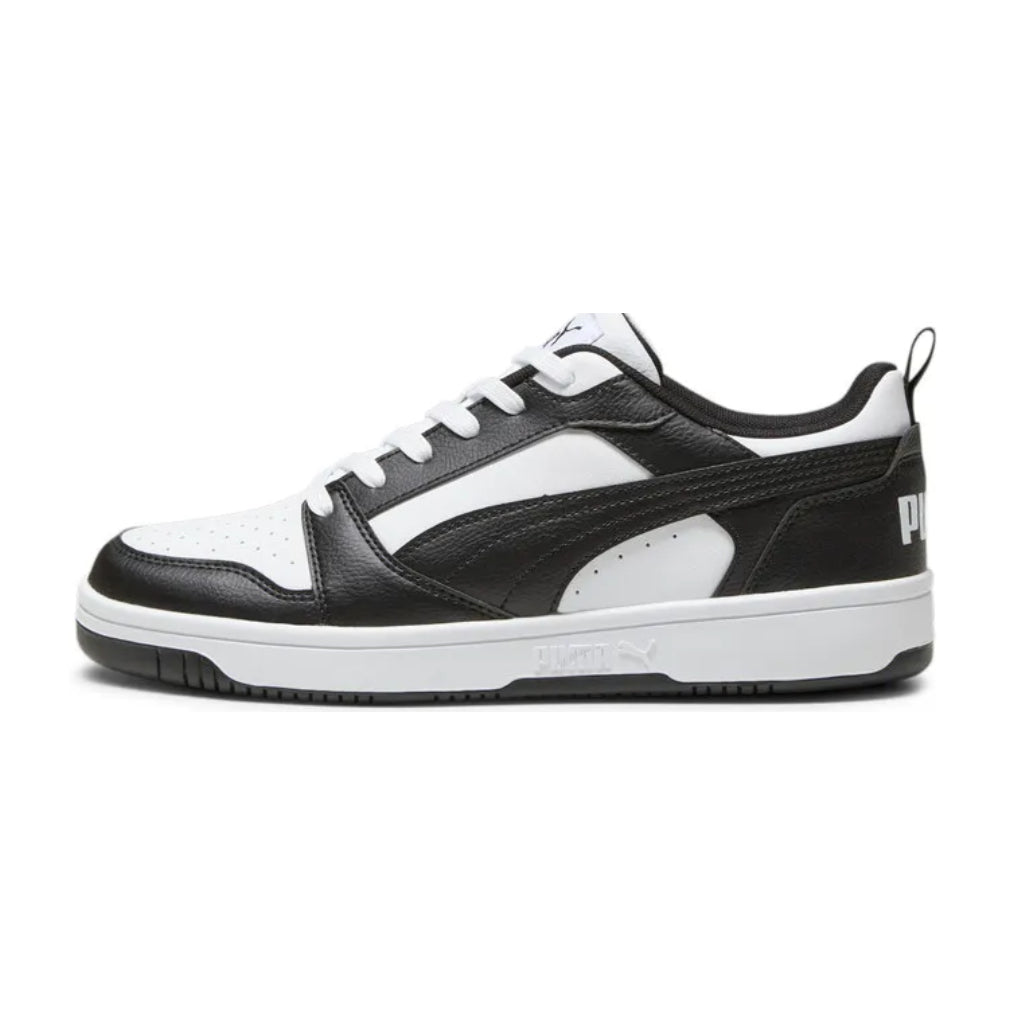 Puma Tenis Rebound V6 Low Blanco/Negro, para Hombre