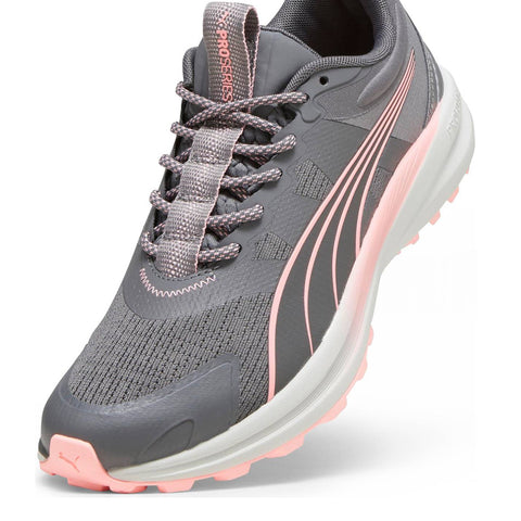 Puma Tenis Redeem Pro Trail Gris/Coral, para Mujer