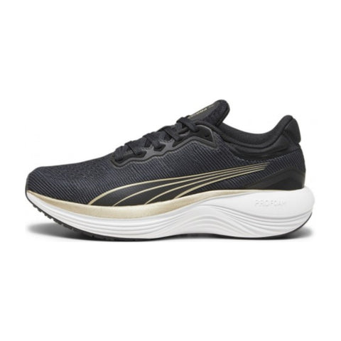 Puma Tenis Scend Pro Engineered Negro/Dorado, para Mujer