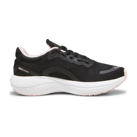 Puma Tenis Scend Pro Negro/Rosa, para Mujer