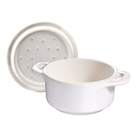 Staub Olla Cerámica con Tapa, 10 cm