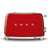 SMEG Tostador de Pan 2 Rebanadas 50's Style (TSF01)