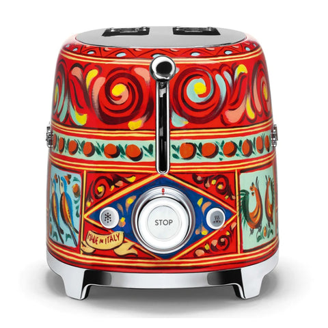 SMEG Tostador de Pan 2 Rebanadas Sicily is My Love (TSF01DGUS), Dolce & Gabbana Edition