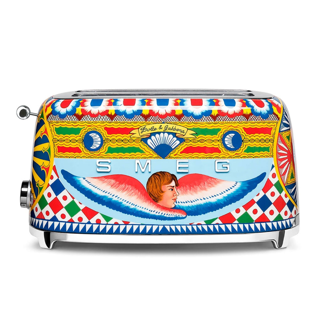 SMEG Tostador de Pan 4 Rebanadas Sicily is My Love (TSF02DGUS), Dolce & Gabbana Edition