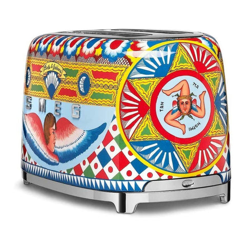 SMEG Tostador de Pan 4 Rebanadas Sicily is My Love (TSF02DGUS), Dolce & Gabbana Edition